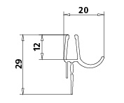 EDTL F426214 4x 4665 14AC 985 mm BS